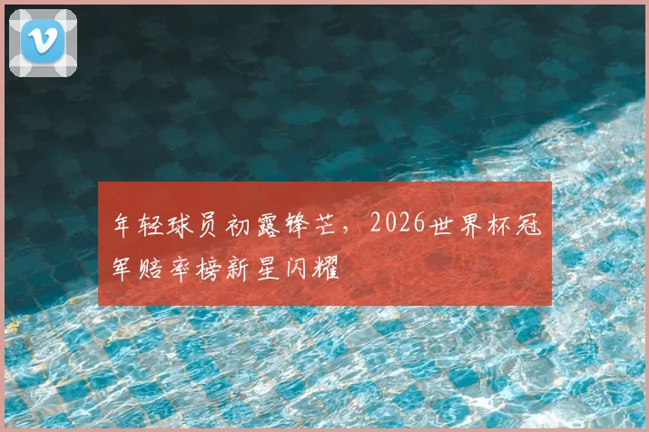 年轻球员初露锋芒，2026世界杯冠军赔率榜新星闪耀